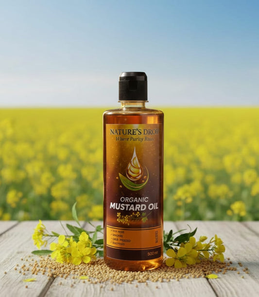 Organic Unrefined Mustard Oil – 500ml